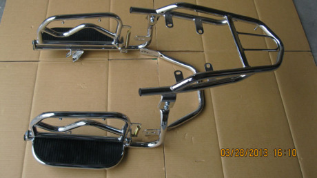 两轮摩托车大货架大阳劲动125-22枭剑侧翻大货架