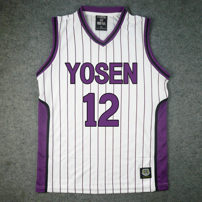 黑子的篮球队服阳泉12号冰室辰也紫原敦篮球服套装篮球衣背心定制在类目 运动/瑜伽/健身/球迷用品, 篮球, 篮球服中 - 来自Buy2taobao.com提供专业的淘宝代购服务