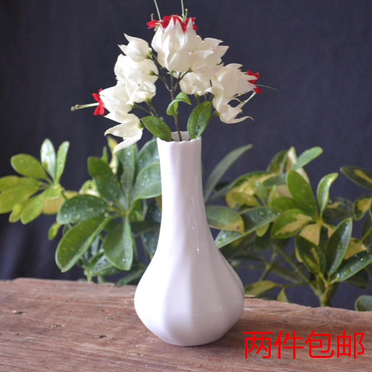 瓷都德化白色陶瓷小花瓶台面迷你花插欧式水培植物装饰花瓶清仓在类目 家居饰品, 花瓶/花器/仿真花/仿真饰品, 花器/花瓶, 花瓶中 - 来自Buy2taobao.com提供专业的淘宝代购服务