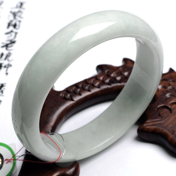 T7012果敢翡翠手镯 缅甸天然A货玉器玉石玉镯玉手镯正品证书58.3 T7012果敢翡翠手镯 缅甸天然A货玉器玉石玉镯玉手镯正品证书58.3