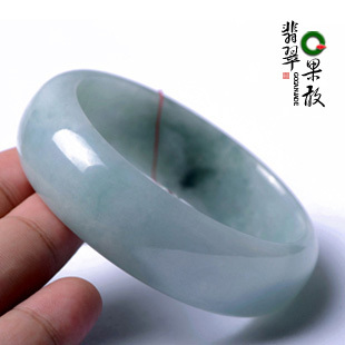  果敢翡翠 玉手镯 a货翡翠手镯 贵妃镯 玉镯k51r 女款特价正品带证