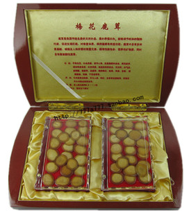  特级梅花鹿茸片精美礼盒 精品鹿茸半腊片 东北特产高档礼盒包邮