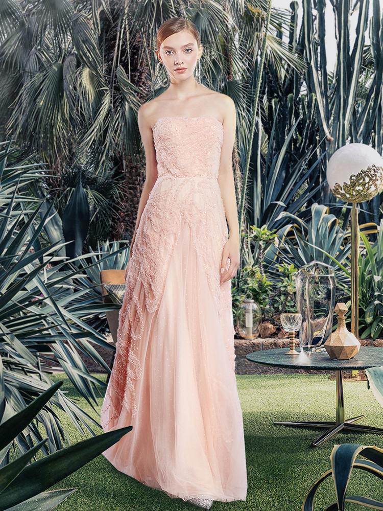 Mimi Plange France 2018 Autumn and winter Wedding dress Evening bride Dress customized Dress skirtin the Women's clothing/Boutique , Wedding/Cheongsam/Formal dress , Formal dress/Evening category - from Buy2taobao.com to provide professional Taobao agent buy service