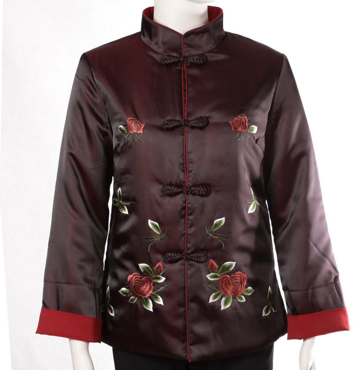中老年<em>女装老人</em>衣服唐装秋冬装中式<em>外套</em>M小码