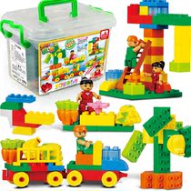 大块儿童玩具益智积木 乐高式拼装玩具儿童 积木塑料拼插玩具智力