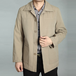 品<em>夹克</em>中老年男士休闲外套男装<em>薄夹克男外套</em>中