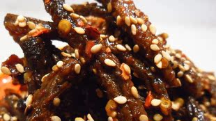  麻辣牛肉干五香牛肉干100克 8件包邮！四川余老头特产特价零食