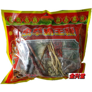  传统滋补品药酒 泡酒料 养生泡酒药材 虫草霸王鞭补肾1kg/袋包邮