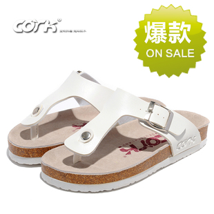  cork夏季新款软木人字拖男女拖鞋平跟休闲凉鞋勃肯鞋正品包邮