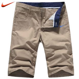  包邮新款夏季耐克男子水洗七分裤休闲运动裤七分中裤男士短裤NIKE