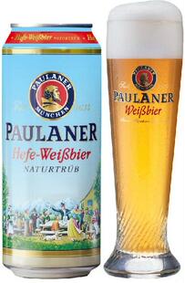  德国原装进口 Paulaner普拉拿 柏龙 小麦啤酒500ml 北京满百包邮