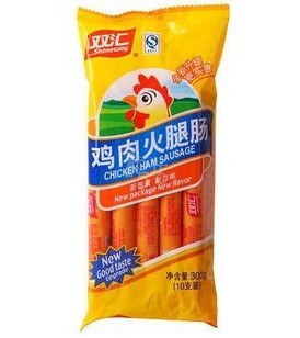  双汇火腿肠 鸡肉肠300克 （30g*10根）
