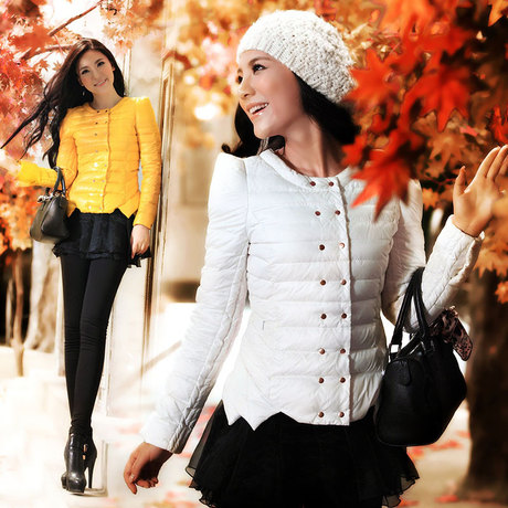 【水瓶小妖330】2012<em>冬季</em>韩版<em>女装</em>修身短装外