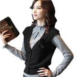 算购物纯色无袖丸子 ALU 进口暗纹羊毛<em>呢料</em> 正