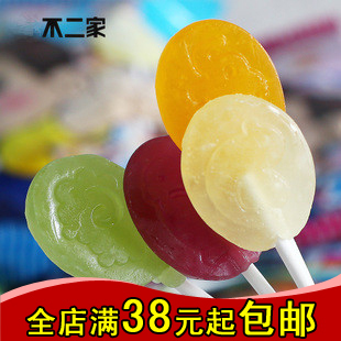  进口食品零食 不二家水果棒棒糖 水果棒棒糖 众多口味单只随机