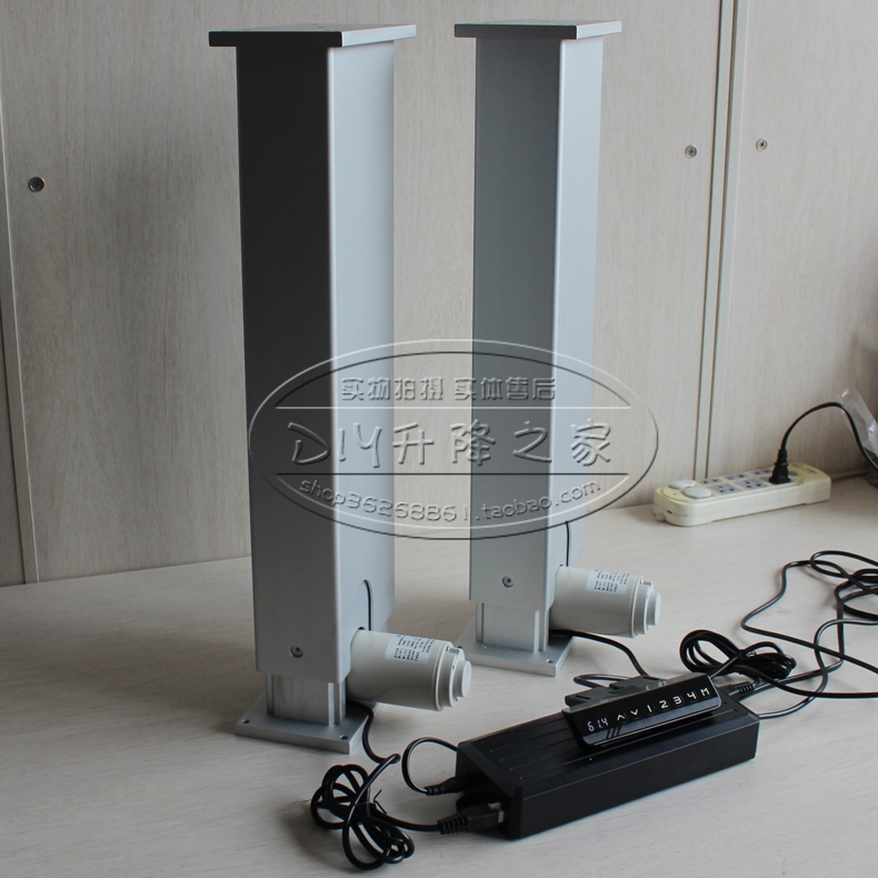 兩節兩台同步升降立柱,竹節式升降器,升降工作台,電動升降桌在類目 住宅傢俱, 桌類, 電腦桌中 - 來自Buy2taobao.com提供專業的淘寶代購服務