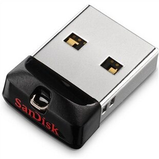 闪迪/SanDisk 酷豆 CZ33 4G U盘 Cruzer Fit 迷你车载优盘