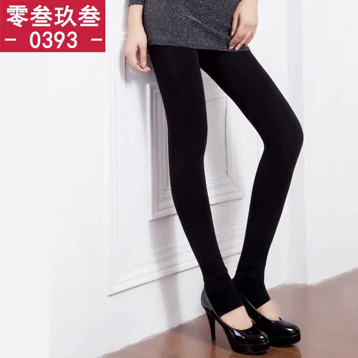 零叁玖叁 秋冬加绒加厚外穿打底裤女 保暖中腰显瘦长裤韩版潮女裤