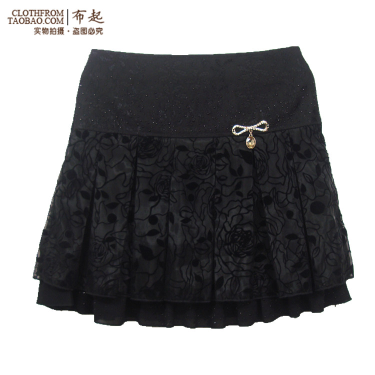 短裙新款半身裙蕾丝...