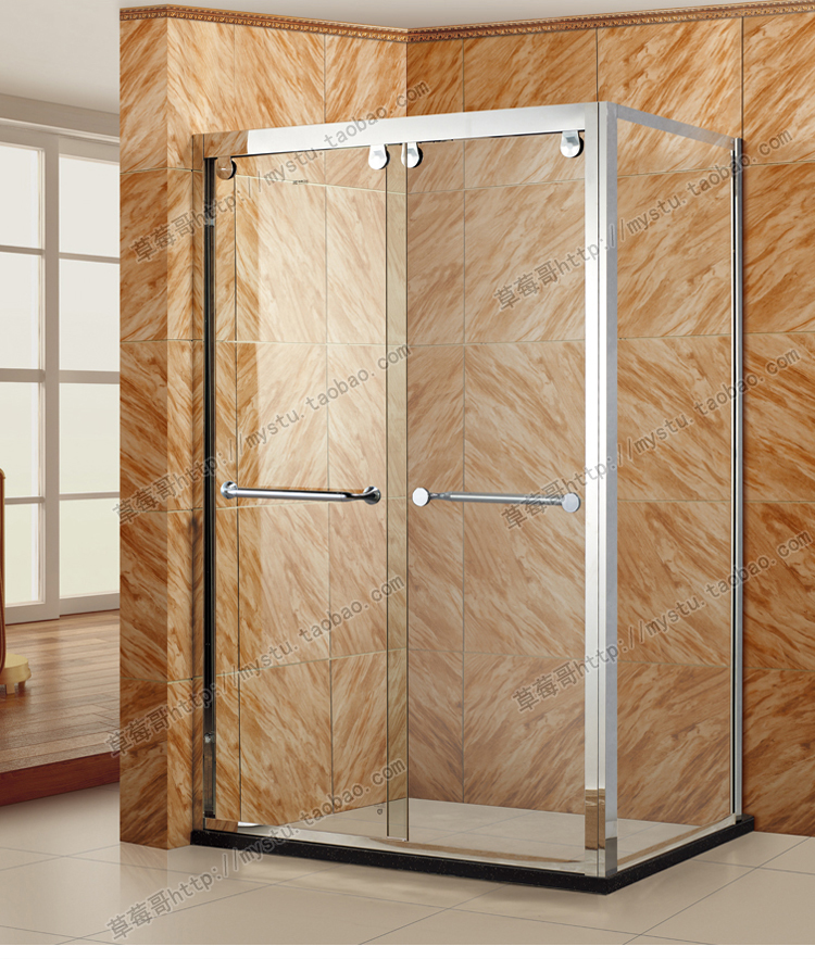 high-grade Stainless steel Shower Room rectangle Whole Bathroom Partition Sliding door simple and easy Shower room Bathroom sliding doorin the Decoration main material , Toiletries , Shower Room , Shower Room category - from Buy2taobao.com to provide professional Taobao agent buy service
