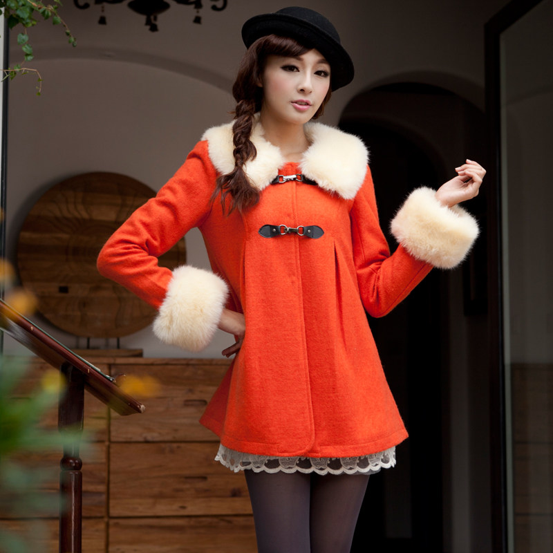 【多图】2012韩版<em>冬季女装</em>斗篷<em>外套</em> - 2012韩