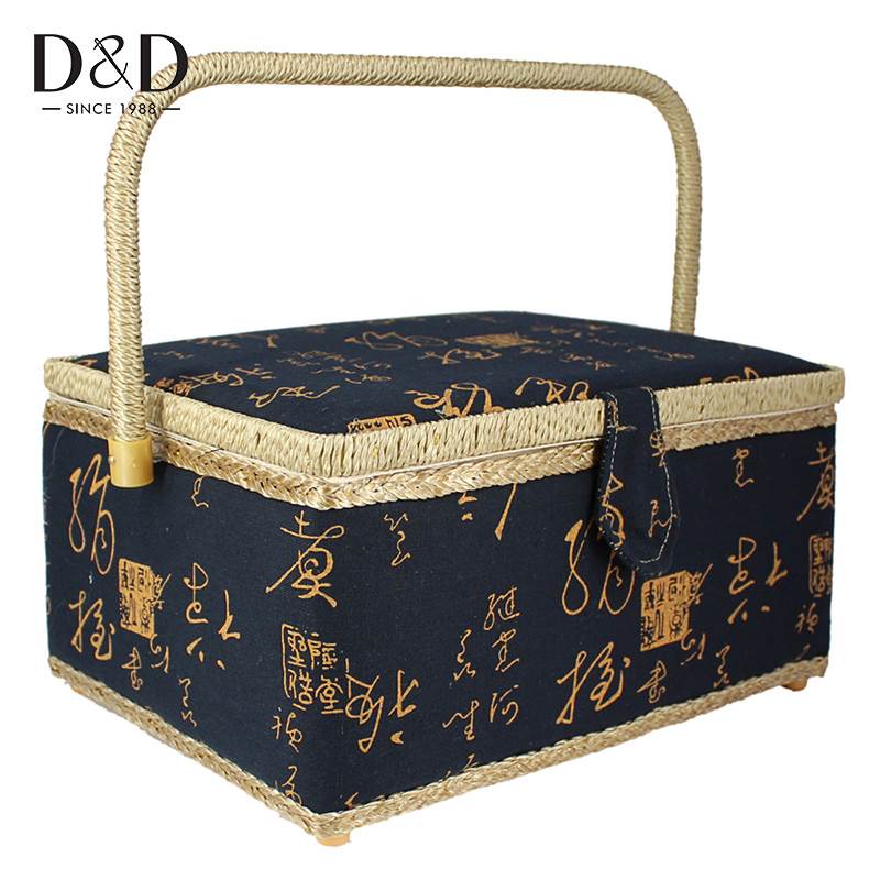 Large Chinese style calligraphy sewing box cotton and linen|ruв категории домашний ткань, вышивка крестом и инструментов, принадлежностей, вышивка крестом инструмент, вставка - от Buy2taobao.com для оказания профессиональной услуги покупки агента Taobao