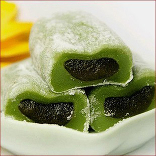  台湾特产 零食糕点 雪之恋 纯手工麻薯 绿茶/抹茶味 180g 5包包邮