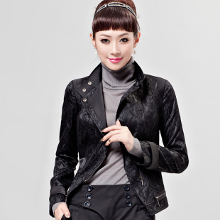  秒杀春秋女装欧美修身显瘦机车夹克短外套小外套