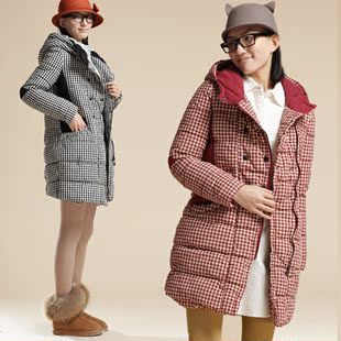  包邮！韩版棉衣女中长款外套秋冬新款修身加厚大码冬装棉服女装