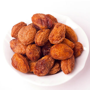  淘宝年货节 新疆特产干果特级阿克苏大黑杏干500g 杏肉劲道杏仁更