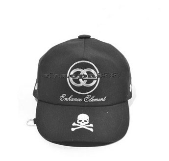 MMJ Casual Skull Pattern Stylish Metal Decor Sports Unisex Hat MMJ Casual Skull Pattern Stylish Metal Decor Sports Unisex Hat