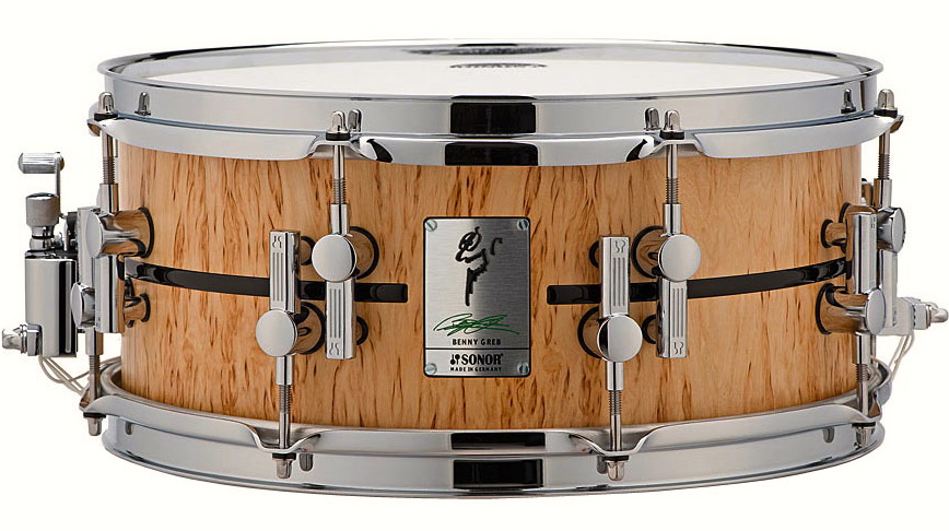 sonor benny greb 13x5.75 签名军鼓