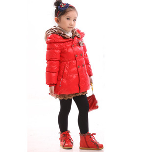  誉尔赛 新款CA21252 韩版儿童羽绒服 女童羽绒服羽绒外套
