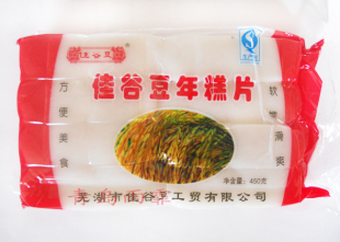  新品冲冠韩国口味特产食品 辣椒酱炒年糕用 年糕片450g 批发