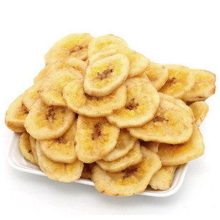  广益发 香蕉干 零食香蕉片 特级食品美食 香蕉片150g