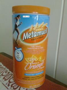  美国Metamucil美达施橙味天然膳食纤维素/粉 通便排毒瘦身无糖型