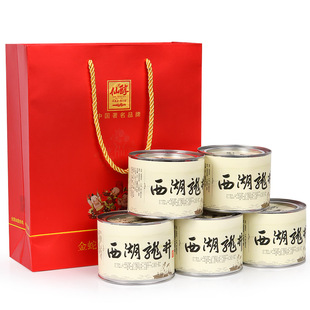  仙醇 西湖龙井 茶叶 绿茶 新茶  雨前西湖龙井五福临门大礼包