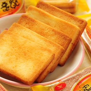  雅维食品 湖南特产零食品 白鹤铁板 鸡蛋煎饼 250g 比面包干好吃