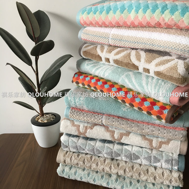 Bath towel pure cotton water uptake fashion enlarge thickening Jacquard weave hotel Cotton Bath towel lady lovers adult Bath towelin the Home Daily , Towel/Bath towel/Bathrobes , Bath towel category - from Buy2taobao.com to provide professional Taobao agent buy service