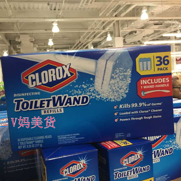 American direct mail Clorox Clorox Toilet brush disposable replace Brush 36 individual 177gin the Family/Personal Cleaning Tools , Sanitary appliances/Bathroom accessories , Toilet/Toilet brush category - from Buy2taobao.com to provide professional Taobao agent buy service