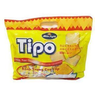  正品Tipo白巧克力面包干300g越南进口特产/鸡蛋奶油饼/特价不包邮