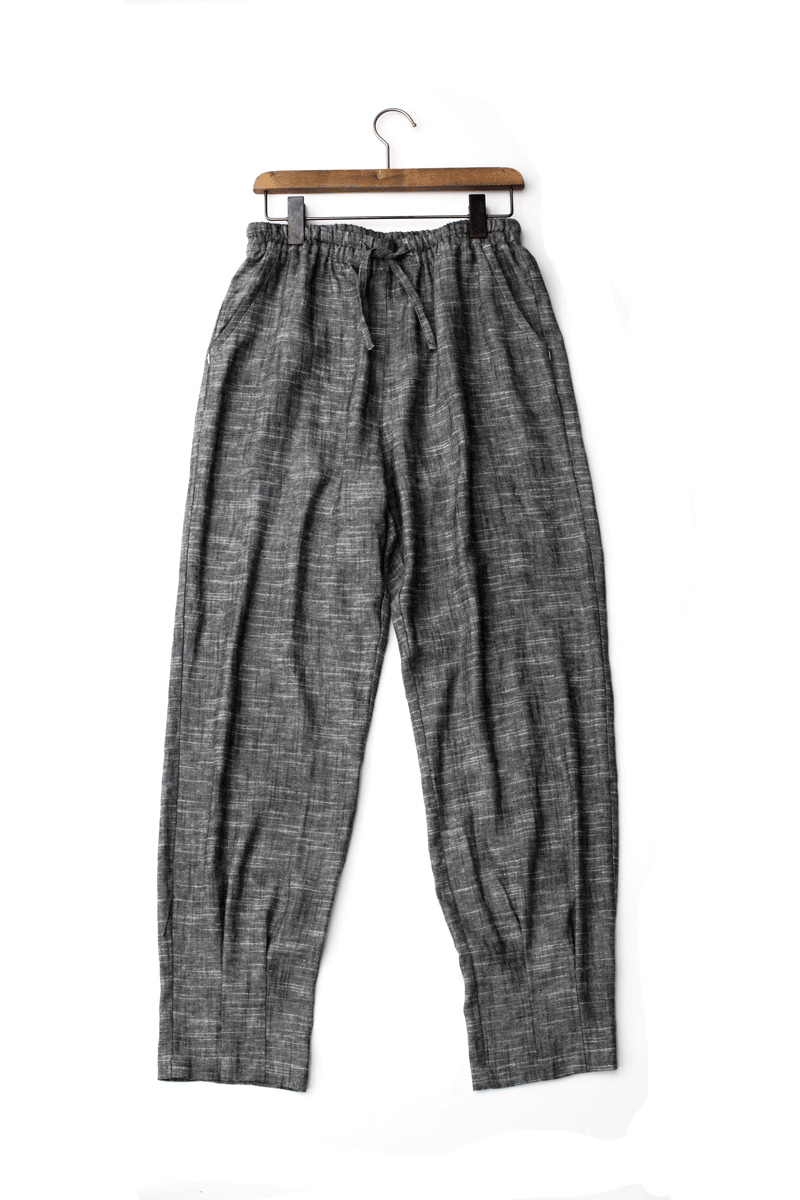 河泥原创设计改良中国风亚麻男裤哈伦小脚休闲长裤子宽松大码百搭|ruв категории Мужская одежда, брюки - от Buy2taobao.com для оказания профессиональной услуги покупки агента Taobao