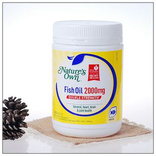  包邮 澳洲代购NATURE'S OWN深海鱼油200粒 高含量MG 每天1粒