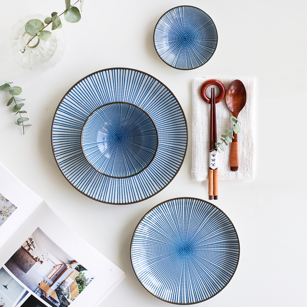 Kawashima house one person tableware suit Japanese ceramics plate household Dish Steamed Rice Dishes suit PZ-7in the Tableware , Tableware , Porcelain tableware suit category - from Buy2taobao.com to provide professional Taobao agent buy service