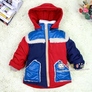  包邮 正品童装男童棉衣棉袄宝宝冬装棉服儿童棉衣加绒加厚
