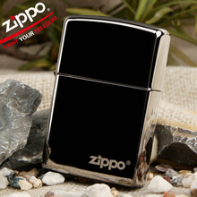 ZIPPO打火机正品 打火机zippo正版 黑冰150ZL 超薄限量 原装zipoo