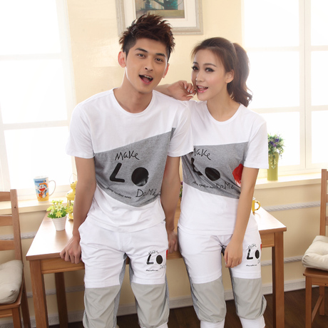 14夏季男<em>女装</em>七<em>运动裤</em>哈伦裤 百搭短裤子分 T