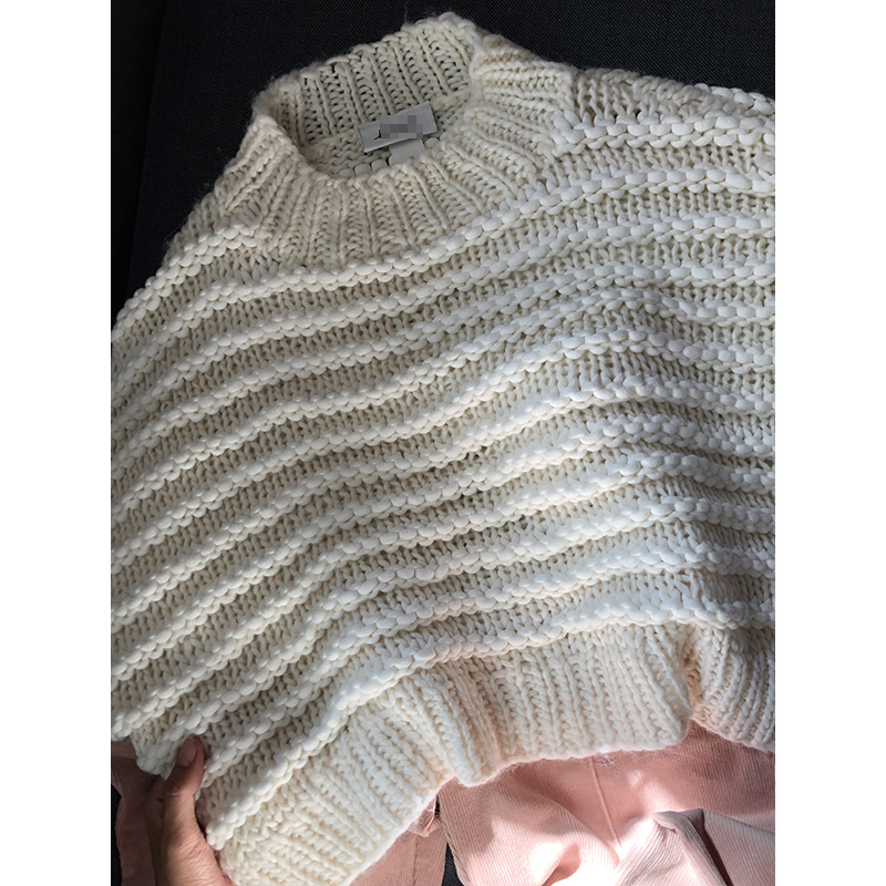 法國 白色蝙蝠袖毛衣 短款在類目 女裝/女士精品, 毛衣中 - 來自Buy2taobao.com提供專業的淘寶代購服務