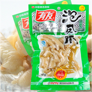  特价 五皇冠 重庆特产有友YUYU泡椒凤爪100克 0.11