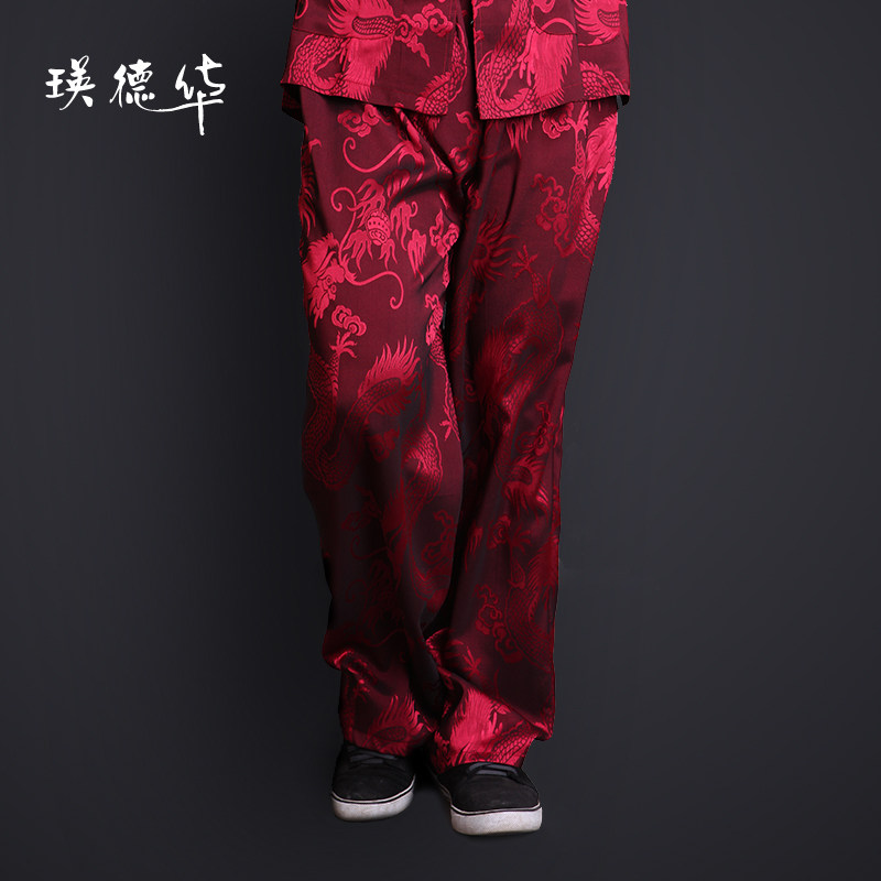 New products, clothing men's casual trousers middle-aged Chunqiu thin clothing Pant men's clothing men's clothing costume